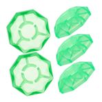 Abaodam 5 Adet Footswitch Gitar Efekt Pedal Üst Kapakları Plastik Gitar Efekt Kapakları Gitar Efektleri Footswitch Toer Gitar Tırnak Kapağı