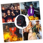 Abaodam Cadılar Bayramı Maskesi 1 Bilgisayar Orangutan Maskesi halloween cadılar bayramı Süs maskesi kostümü Goril maskesi yüz maskesi makyaj yapmak sahne alet Parti Malzemeleri kapüşon