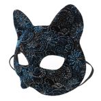 Abaodam Cosplay Kedi Maskesi Maskeli Balo Japon Maskesi Kostüm Aksesuarları Gerçekçi Kedi Yarı
