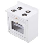 Abaodam Dollhouse Mutfak Sobası Mini Aşçı Ocağı Mini Ev Süsleme Mini Ev Mutfak Ocak Minyatür Mobilya Süsleme Mini Soba Mini Ev Malzemeleri Mini Ev Düzeni Pervane