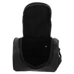 Abaodam Kayak Gözlük Çantası Koruyucu Gözlük Depolama Dış Mekan Gözlüğü Kılıfı Dava Gözlüğü Saklama Kutusu Snowboard Goggles Tutucu Pu Siyah