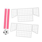 Abaodam Masa Futbolu Aksesuarları - 10 Adet Mini Futbol dost Canlısı İç Ve Dış Mekan Oyunları İçin İdeal