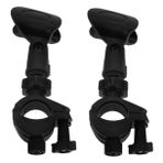 Abaodam Mikrofonlar 2 Takım mikrofon klipsi mikrofon standı klipsi mikrofon tutucu klip cep telefonu için tripod cep telefonu tripodu mikrofon sahipleri rotasyon mikrofon klipleri raf