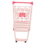 Abaodam Mini Alışveriş Sepeti Metal Alışveriş Sepeti Oyuncak Mini Market Arabası Minyatür Bebek Evi Minyatür Alışveriş Sepeti Trolly Çocuk Oyunları Plastik Bebek Bebek Yürümeye Başlayan