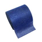 Abaodam Rhinestone Mesh Ribbon Roll Rhinestone Mesh Roll Rhinestone Ribbon Stickers Düğün Perdeler Gümüş Rhinestones Gümüş Aksesuarlar Perde Örgü Kemer Elmas Süslemeleri Sticker