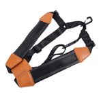 Abaodam Saksafon Askısı Deri Saksafon Demeti Boyun Demeti Deri Saat Kordonları Kayış Demeti Saksafon Aracı Saksafon Boyun Gitar Askısı Klarnet Metal Kanca Evrensel Çocuk