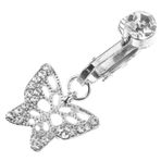 Abaodam Serseri Burun Halkası Piercing Halkaları Burun Halkaları Çember Göbek Piercingi Dil Piercing Takı Dudak Damızlık Delici Olmayan Göbek Deliği Halkası Zirkon Özlemek Alaşım Süslemek