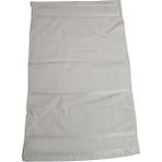 Abarta Fiesta Kadife Armüllü Punch Boşluklu Küçük Boy 30*50 cm Mutfak Havlusu Beyaz 1 Adet - BEYAZ -30*50 CM KÜÇÜK BOY