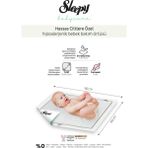 Abarta Sleepy Bebek Bakım Örtüsü 60*90CM 10 Adet - Beyaz