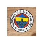 Abasic Fenerbahçe Logolu Bardak Altlığı | 3D Baskı Taraftar Ürünü
