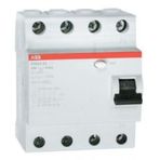 ABB 2CSF204003R3400 4x40A 300mA AC FH204 Kaçak Akım Koruma Röle