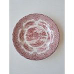 Abbetc W.h. Grindley Orijinal Ingiliz Antika Porselen Servis Tabağı 25 cm