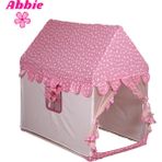 Abbie Pembe Rüya Evi Çocuk Oyun Çadırı Pamuk Malzeme ile 2-12 Yaş Arası Kullanıma Uygun
