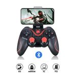 Abbruch Kablosuz Bluetooth Telefon Tutucu Oyun Kolu Pc/Android/Iphone/Android Tv/Tv Box/Ps3 Joystik Gamepad