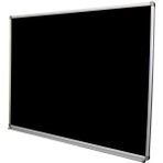 Abc 120X200 Alüminyum Çerçeve Duvara Monte ( Kara Tahta ) Siyah Yazı Tahtası