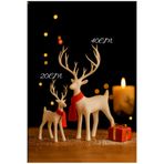 ABC Design Dekoratif 3D Baskı Geyik Biblo 20CM