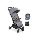 Abc Design Ping Tin Two Jixy Kabin Boy Seyahat Sistem Bebek Arabası - Gri