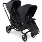 Abc Design Zoom 2 (2025) Ikiz Bebek Arabası Travel Set (Antrasit Anakucağı Ile) - Siyah - Antrasit
