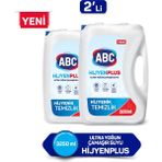 ABC Hijyen Plus Ultra Çamaşır Suyu 3.25 LT 2'li Paket - 3,5 lt