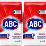 Abc Matik Toz Çamaşır Deterjanı 20KG (2PK*10KG) Klasik Beyazlar & Renkliler (132 Yıkama)