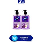 ABC Mor Çiçekler 2x400 ml Sıvı Sabun