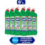 Abc Ultra Çamaşır Suyu 810G Dağ Rüzgarı 6'lı Paket - 810 ml