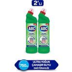 ABC ULTRA ÇAMAŞIR SUYU DAĞ FERAĞLIĞI 750 ML 2'Lİ