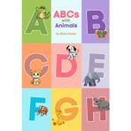 ABCs with Animals: Letters, Preschool Learning, Learning Aids, Gifts for Kids Ages 1, 2, 3, 4, 5 Years