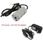 Abd 12V 2A Adaptör En Iyi Satış 12V 24V 600LH Yüksek Basınçlı Dc Daldırma Su Pompası Üç Tel Mikro Motor Su Pompası Adaptör ile (Yurt Dışından) - Sıhhi Tesisat Araçları