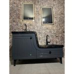Abdest Lavabo Çocuk Yaşlı Engelli Lavabosu - ANTRASİT