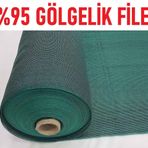 Abdioğulları %95 Gölgelik File 1 mx25 m Bahçe Çit Örtüsü Meyve Ağacı Örtüsü