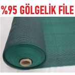 Abdioğulları Gölgelik File %95 Lik 150 Cm X 500 Cm Bahçe Çit Örtüsü Meyve Ağacı Örtüsü 150Cm X 500Cm