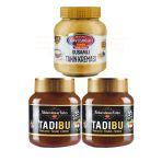 Abdurrahman Tatlıcı Abdurrahman Tatlıcı Tadıbu 330 Gr X 2 Adet + Çavuşoğlu Susamlı Tahin Kreması 330 Gr