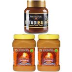 Abdurrahman Tatlıcı Tadıbu 330g + 2 X Odun Ateşinde Kepekli Bozkır Tahini 930g