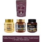 Abdurrahman Tatlıcı Tadıbu Kakaolu Bitter ve Parçacıklı + Geleneksel Türk Kahvesi Paketi