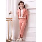 Abel & Lula Abel Lula Yazlık Kız Ceket Pantolon Set Pembe 5279 - 4 Yaş