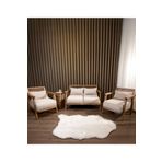 Aberteka MERLİN Koltuk Takımı İkili Koltuk+ İki Berjer + Yan Sehpa (Salon, Balkon, Ofis Mobilyası)