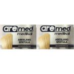 Abeslang Ahşap Dil Çubuğu - Ağda Spatulası 100'LÜ x 2 Adet