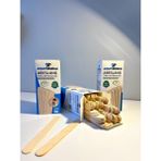 Abeslang Tahta Dil Basacağı Ağda Spatulası Dil Çubuğu 100LÜ 5 Paket 500 Adet