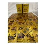 Abetto Market Pokemon Gold Özel Seri Yüksek HP Parlak Ve Esnek Oyun Kartı Albüm İle Birlikte 110 Adet Kart