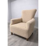 ABEX Yüksek Kaliteli |Tek Kişilik| Koltuk Örtüsü Bohem Kumaş Lastikli Yıkanabilir Berjer kılıf Sofa Cover