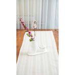 abidehanım Bohem Runner | Kahverengi Çizgili Keten Runner 40 X 110Cm