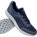 Abin Store Günlük Lastikli Spor Ayakkabı Yazlık Mevsimlik Ultra Hafif 45-46-47 Numara Büyük Boy Aqua Ayakkabı - Lacivert