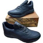 Abin Store Lepons 48-49-50 Numara Erkek Günlük kışlık Mevsimlik Anoraklı Özel Üretim Spor Ayakkabı - Siyah Deri