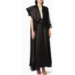Abiye Abaya ile Şıklığı Yakalayın Geleneksel Tasarım ve Modern Detaylar ile Perşembe Geceleri Için - Siyah - Standart