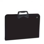 Abka 55x57 Siyah Fermuarlı Teknik Resim Çantası