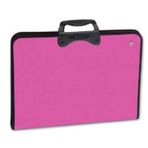 Abka Fermuarlı Proart 37x54 Pembe Teknik Resim Çantası