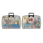 Abka Fermuarlı Resim-Proje Çantası 38X55 Cm İstanbul (Karışık Desen 1 Adet)