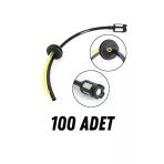 Ablacks 100 Adet Çin Motorlu Tırpan Benzin Hortumu 21 Mm 44