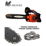 Ablacks Benzinli Mini Testere Turbo Ağaç Kesme Motoru Çok Renkli